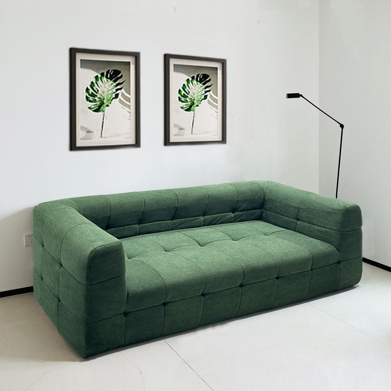 compressed sofa brown